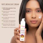 Buy La Pink Ubtan White Haldi Day Cream | 100% Microplastic Free Formula | Removes Tan, Blemishes, Pigmentation & Dark Spots | Kesar, Sandalwood and Rose | Glowing and Brightening Skin | All Skin Types | 50g - Purplle