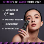 Buy Staze 9to9 Set Me Up 3 In 1 Prep + Fix + Refresh Makeup Setting Spray | Locks Makeup for 12H | Mattifying & Non-sticky | Absorbs Instantly | 100 ml - Purplle