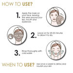 Buy Good Vibes Ubtan Insta Glow Powder 150 gm + Activated Charcoal Deep Cleansing Face Mask 50 gm | Detan, Acne control. - Purplle