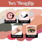 Buy Half N Half Professional Makeup kit, 16 Colours Eyeshadow Palette, Multicolor-02 (18g) - Purplle
