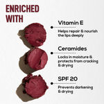 Buy RENEE Colorlock Transfer Not Lip Crayon with Sharpener, Waterproof & Smudgeproof, Lightweight & Long lasting, Highly Pigmented, Ultra Matte Finish, Vitamin E, Ceramide & SPF 20, 02 Grace, 3 gm - Purplle