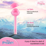 Buy DISNEY FROZEN Princess By RENEE Lollipop 2-In-1 Lip Balm & Gloss, Heals Dry & Chapped Lips, Provides intense Hydration & Softness, Lightweight & Non Sticky, Glossy, Nourishing butters & oils Infused (7.5 ml +2.5 ml) - Purplle