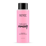 Buy RENEE Nail Paint Remover, Easy & Hassle Free Removal, Keeps Nails Moisturized & Stain-Free, Acetone Free, Easy to Use, Travel Friendly, Enriched with Vitamin E & Glycerin, 100 ml - Purplle