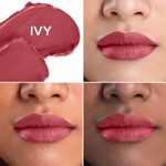 Buy RENEE Poutstay Transfer Proof Lipstick, Smudgeproof & Transferproof, Long Lasting Matte Finish, Easy Glide Application, Infused with Hyaluronic acid, Vitamin E & SPF 20, 02 Ivy, 2 gm - Purplle