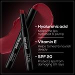 Buy RENEE Poutstay Transfer Proof Lipstick, Smudgeproof & Transferproof, Long Lasting Matte Finish, Easy Glide Application, Infused with Hyaluronic acid, Vitamin E & SPF 20, 04 Lily, 2 gm - Purplle