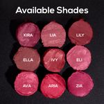 Buy RENEE Poutstay Transfer Proof Lipstick, Smudgeproof & Transferproof, Long Lasting Matte Finish, Easy Glide Application, Infused with Hyaluronic acid, Vitamin E & SPF 20, 07 Eli, 2 gm - Purplle