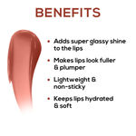 Buy RENEE Hot Lips Nude Lip Gloss, Helps Archive Fuller & Supple Lips with High-Glossy Shine, Hydrates & Softens, Lightweight & Non Sticky Formula, Enriched with Vitamin E, 4.5 ml - Purplle