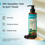 Buy Pilgrim Patua & Keratin Hair SMOOTHENING SHAMPOO for Dry & Frizzy hair | Sulphate & Paraben free shampoo for Women & Men | Shampoo for hair Smoothening & healthy scalp | 200 ml - Purplle