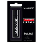 Buy Mancode Ligthening Lip Balm for men, Lightens and Brightens Lips, 4.5 gm - Purplle