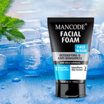 Buy Mancode Facial Foam Face wash for men skin Detoxifying & Anti Roughness with micro exfoliator scrub help to detox and get smoothens skin texture Face Wash for men 100 ml - Purplle