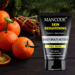 Buy Mancode Skin Brightening Face Wash for men 100 gm - Purplle