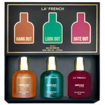 Buy La French Hang Out Look Out & Date Out Perfume Valentine Gift Set for Men & Women 90 ml - Purplle