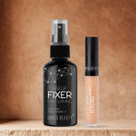 Buy Swiss Beauty Fixer + Concealor Kit ( Makeup Fixer4 (70 ml) + Liquid Concealor -Light Moyen (6 gm)) - Purplle