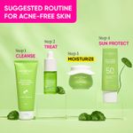 Buy Dot & Key Acne Free Day Skin Care Routine | Face Wash, Serum, Day Moisturizer & Sunscreen - 230g - Purplle