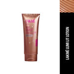 Buy Lakme Lumi Lit Highlighter in Body Lotion with Hyaluronic Acid - Bronze, 100 gm - Purplle