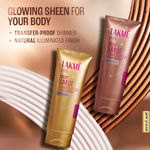 Buy Lakme Lumi Lit Highlighter in Body Lotion with Hyaluronic Acid - Bronze, 100 gm - Purplle