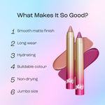 Buy SUGAR Play Smooth Operator Lip Crayon | Long Wearing & Pi gmented | Can be used on your Eyes, Lips and Cheeks | 3.3 gm (05 LOML) - Purplle