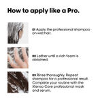 Buy L'Oreal Professionnel Xtenso Care Sulfate-free Shampoo|For all hair types|Gently cleanses, controls frizz and adds shine|With Keratin Repair (250 ml) - Purplle