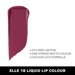 Buy Elle18 Liquid Lip Color Mulberry Love 5.6 ml - Purplle