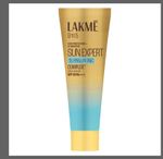 Buy Lakme Sun Expert 1% Hyaluronic Gel Sunscreen Spf 50 Pa++++ For Uva/B,No White Cast,For Hydration 7 gm - Purplle
