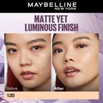 Buy Maybelline New York Super Stay Lumi-Matte Liquid Foundation 30H Longwear yet Light-As-Air, 120, 35 ml - Purplle