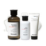 Buy Minimalist CTM routine combo(Salicylic Acid + LHA 02% Cleanser 100 ml+ 3% PHA Face Toner 150 ml + 10% Vitamin B5 Oil Free Moisturizer 50 gm) - Purplle