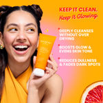 Buy Dot & Key Vitamin C + E Super Bright Gel Face Wash with Blood Orange & Niacinamide | Triple Vitamin C Face Wash for Tan, Dark Spots & Pigmented Skin | All Skin Types Face Wash for Men & Women | 175 ml - Purplle