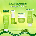 Buy Dot & Key CICA Calming Blemish Clearing Face Wash with Salicylic Acid & Green Tea | Face Wash for Oily, Acne Prone Skin | Acne Clearing Sulphate Free Face Wash for Men & Women | 175 ml - Purplle