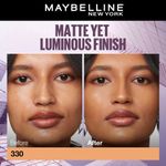 Buy Maybelline New York Super Stay Lumi-Matte Liquid Foundation 30H Longwear yet Light-As-Air, 330, 35 ml - Purplle