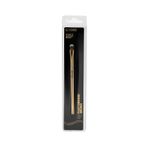 Buy MARS Artist's Arsenal Professional Flat Crease Brush For Eye makeup | Feather Soft Bristles | Multi-Purpose For Eyes | Precise Synthetic Bristles | Luxe Design Brush (Golden) 1 Pc - Purplle