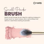 Buy MARS Artist's Arsenal Professional Small Powder Brush - Purplle