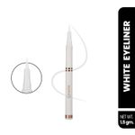 Buy MARS Smudge Proof Liquid Pen Eyeliner with Ultra Fine Tip | Matte Finish & Waterproof (1.5 gm) (White) - Purplle