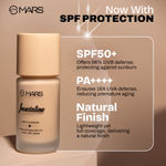 Buy MARS SPF50 PA++++ High Coverage Liquid Foundation | Blemish Free & Blendable Foundation for Makeup (40 ml) (SHADE-08) - Purplle
