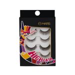 Buy MARS HIGHLASH False Eyelashes for Women Set of 5 | Natural Look for Regular Use | Reusable | Lightweight | Comfortable & Easy to Use | Invisible Band (03-Natural-Dramatic) - Purplle
