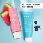 Buy Dot & Key Skin Care Combo with Barrier Repair Face Wash & Watermelon Sunscreen - 150 gm - Purplle