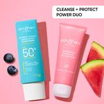 Buy Dot & Key Skin Care Combo with Watermelon Face Wash & Barrier Repair Sunscreen - 150 gm - Purplle