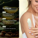 Buy Lotus Botanicals 100% Aloe & Argan Body Lotion - 280 ml - Purplle