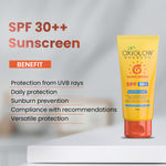 Buy OxyGlow Herbals Aloe Vera & Carrot Sunscreen Cream- SPF 30++,60g,UVA/B - Purplle