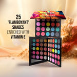 Buy FACES CANADA Professional 25 IN 1 Eyeshadow Palette - Flamboyant, 27.5g | High Shine Shimmer & Intense Velvety Matte Finish | Highly Pigmented | Long Lasting | Smooth Texture | Easily Blendable - Purplle
