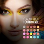 Buy FACES CANADA Professional 25 IN 1 Eyeshadow Palette - Flamboyant, 27.5g | High Shine Shimmer & Intense Velvety Matte Finish | Highly Pigmented | Long Lasting | Smooth Texture | Easily Blendable - Purplle