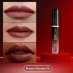 Buy FACES CANADA Comfy Matte Wow Liquid Lipstick - Mauve Majesty 08, 3.8ml | One Swipe Application | Highly Pigmented | Comfortable Wear | Glides Smoothly | Long Lasting | Transferproof - Purplle