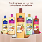 Buy Parachute Advansed Almond enriched Coconut Hair Oil| Almond Hair Oil| Superfoods’ Love| Soft & Silky Hair| (300 ml) - Purplle