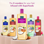 Buy Parachute Advansed Argan enriched Coconut Hair Oil| Argan Hair Oil| Blend of Superfoods| Controls Frizz| (300 ml) - Purplle