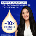 Buy Parachute Advansed Castor & Shea enriched Coconut Hair Oil| Castor Hair Oil| Power of Superfoods| Hair Growth| (300 ml) - Purplle