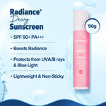 Buy Aqualogica Barrier+ Hydra Gel Moisturizer with 5 Ceramides & Avocado - 200 gm + Aqualogica Radiance+ Dewy Sunscreen with Watermelon & Niacinamide | SPF 50+ |PA+++ | Protects from UVA, UVB 50 gm - Purplle