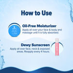 Buy Aqualogica Barrier+ Hydra Gel Moisturizer with 5 Ceramides & Avocado - 200 gm + Aqualogica Radiance+ Dewy Sunscreen with Watermelon & Niacinamide | SPF 50+ |PA+++ | Protects from UVA, UVB 50 gm - Purplle