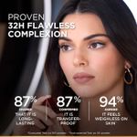 Buy L'Oreal Paris Infallible 32H Fresh Wear Foundation - Natural Beige 125/Warm Undertone, 30 ml - Purplle