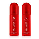 Buy Ramsons Perfumes Bullet Eau De Parfum pack of 2 (40+40 ml) - Purplle