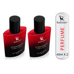 Buy Ramsons Perfumes Midnight Eau De Parfum pack of 2 (40+40 ml) - Purplle