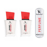 Buy Ramsons Perfumes Rhymes Eau De Parfum pack of 2 (40+40 ml) - Purplle
